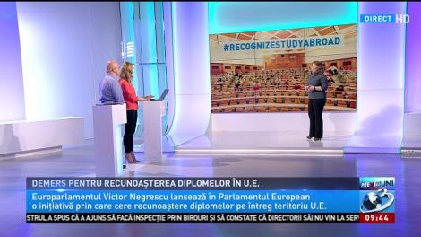 Demers pentru recunoașterea diplomelor &icirc;n UE