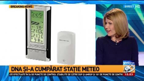 Cod roșu de vreme rea la DNA. Procurorii anticorupție și-au cumpărat stație meteo