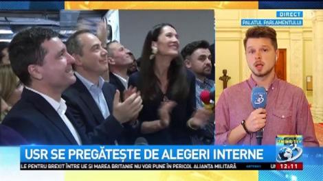 E război &icirc;n USR pe funcția de președinte. Se pregătește debarcarea lui Nicușor Dan