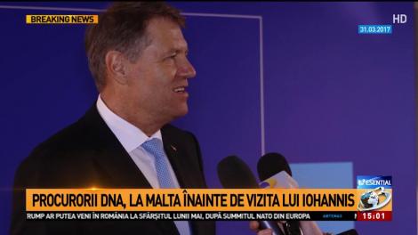 Declarație Klaus Iohannis, la Malta