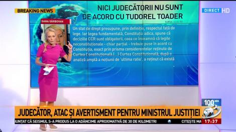 Nici judecătorii nu sunt de acord cu Tudorel Toader