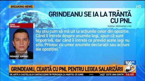 Grindeanu se ia la tr&acirc;ntă cu PNL