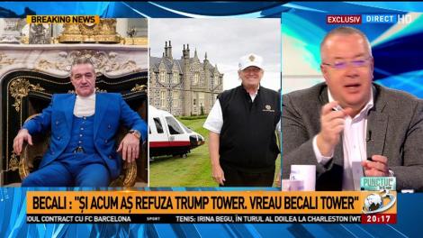 Gigi Becali, despre vizita lui Donald Trump în România