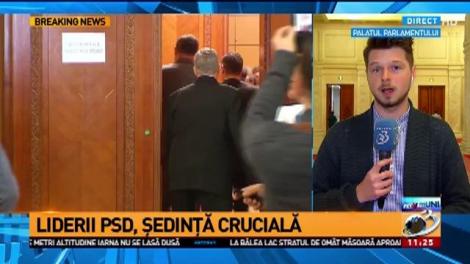Liderii PSD, în ședință crucială