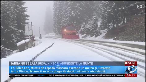 Alertă METEO! Iarna se întoarce ÎN ROMÂNIA! Ninsori ABUNDENTE în următoarele zile!