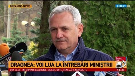 Liviu Dragnea, declaraţii după întâlnirea de la Sinaia