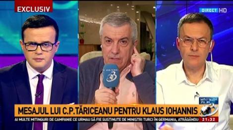 Mesajul lui C.P. Tăriceanu pentru Klaus Iohannis