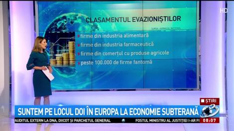 Jurnalul Național: România este pe locul doi în Europa la economia subterană
