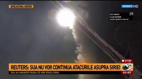 Vlad Nistor, analist de politică externă: Atacul SUA asupra Siriei, o &bdquo;reacție simbolică&rdquo; a americanilor