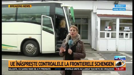 UE &icirc;năsprește controalele la frontierele Schengen