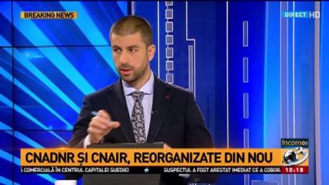 Răzvan Cuc: CNADNR, reorganizat din nou
