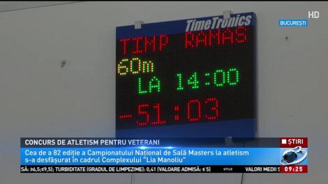 Concurs de atletism pentru veterani