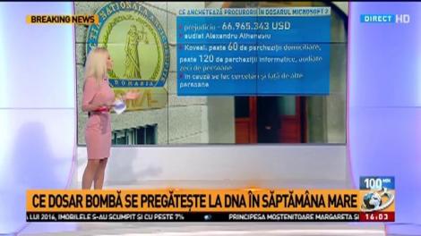 Dosar bombă pregătit de DNA în Săptămâna mare