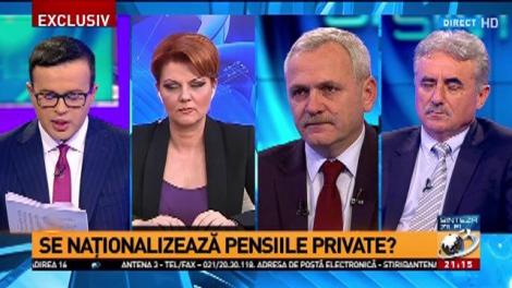 Liviu Dragnea, la Sinteza zilei: „Subiectul naţionalizării sistemului de pensii private, un fals!”