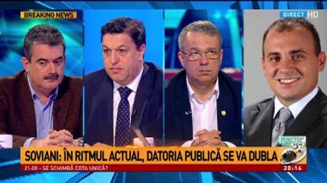 Radu Soviani: „E halucinant ce propune ministrul Finanțelor. Generațiile următoare o vor duce mai prost”