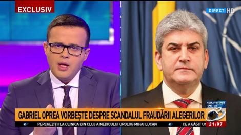 Sinteza zilei: Dezvăluirile lui Gabriel Oprea despre întâlnirea din seara alegerilor din 2009