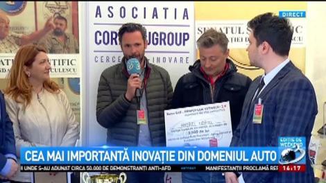 Cea mai tare inovație din domeniul auto, premiată de Fundația Dan Voiculescu. Andrei Marin, marele câștigător