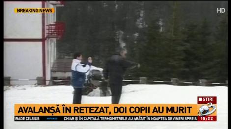 Dramă. Doi turişti surprinşi de o avalanşă în Munţii Retezat, posibil morţi, sunt copii de 12 şi 14 ani!