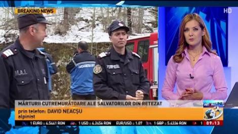Alpinistul David Neacșu, despre tragedia din Retezat