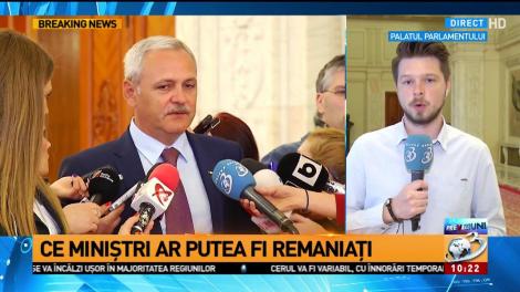 Ce miniștri ar putea fi remaniați
