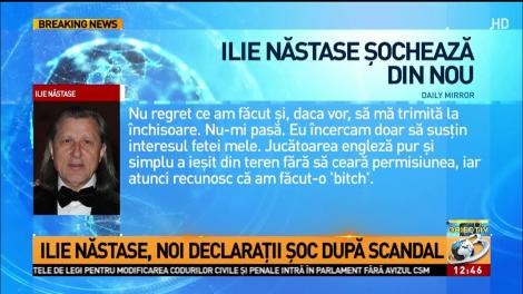 Ilie Năstase șochează din nou