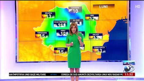 Iată ce se întâmplă cu vremea în următoarele zile