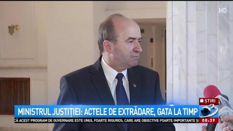 Ministrul Justiției: Actele de extrădare pentru Ghiță vor fi gata la timp