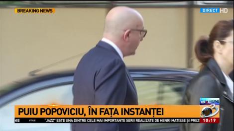 Puiu Popoviciu, în faţa instanţei