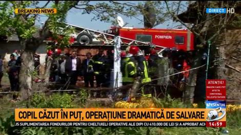 Un copil de 2 ani a căzut într-un puţ la Roşiorii de Vede