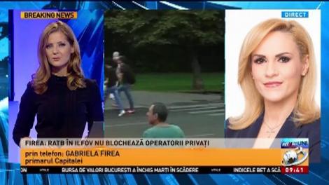 Primarul capitalei Gabriela Firea vorbește despre protestul transportatorilor