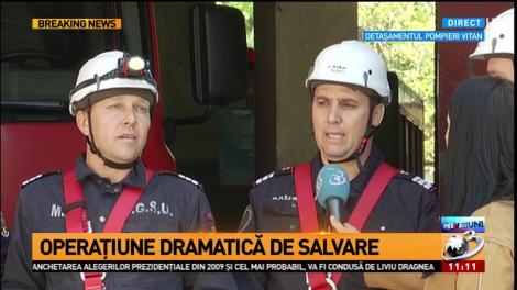 Pompierii care au participat la salvarea lui Dănuț