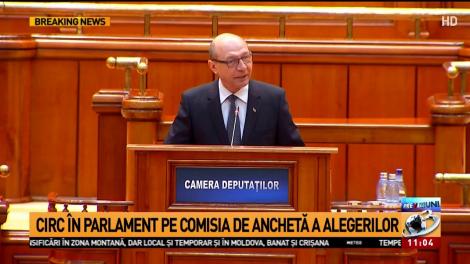 Circ &icirc;n Parlament pe Comisia de anchetă a alegerilor din 2009