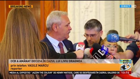 CCR a amânat decizia în cazul lui Liviu Dragnea