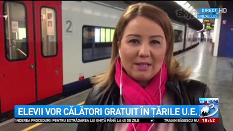 Veste excelentă pentru elevi și studenți! Vor călători gratuit în țările Uniunii Europene
