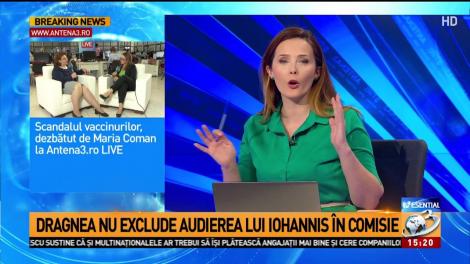 Scandalul vaccinurilor, dezbătut de Maria Coman pe Antena3.ro Live