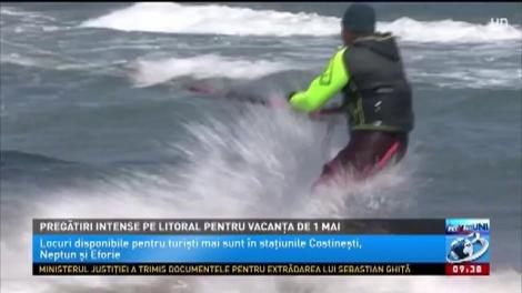 Pregătiri intense pe litoral pentru vacanța de 1 mai