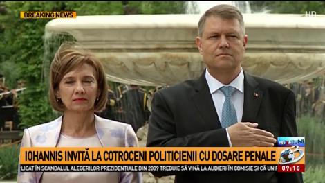 Iohannis invită la Cotroceni politicienii cu dosare penale