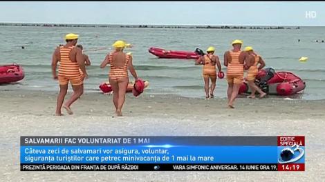 Salvamarii fac voluntariat de 1 mai