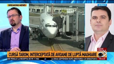 Cursă Tarom, interceptată de avioane de luptă maghiare. Escortarea a avut loc la solicitarea NATO!