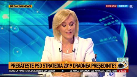 Gabriela Firea, anunț despre candidatul PSD la alegerile prezidențiale