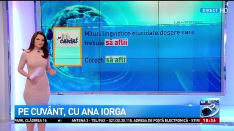 Cum scriem corect verbele la persoana a doua singular care au desinența i
