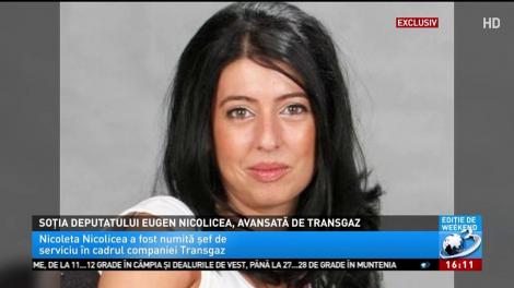 Soția deputatului PSD Eugen Nicolicea a fost avansată la Transgaz