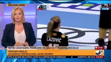 Acuzaţii grave după meciul CSM Bucureşti-Vardar Skopje