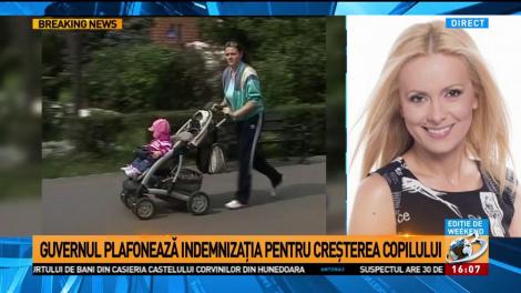 Simona Gherghe, despre plafonarea indemnizaţiei pentru creşterea copilului