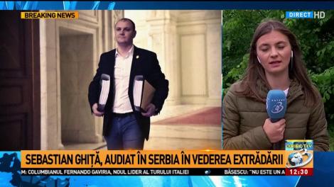 Sebastian Ghiţă, audiat în Serbia pentru extrădare
