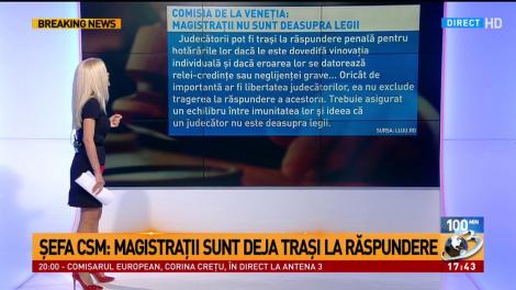 Sistemul se opune din răsputeri răspunderii magistraţilor