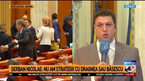 Şerban Nicolae: Dragnea nu mi-a cerut nimic &icirc;n mod explicit