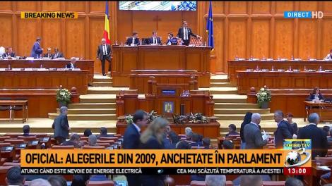 Oficial: Alegerile prezidențiale din 2009, anchetate în Parlament