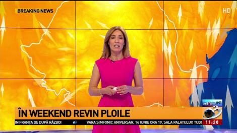 Meteo: Cum va fi vremea în acest weekend