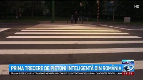 Trecere de pietoni inteligentă în Brașov! Cum funcţionează mecanismul care mai există doar în Olanda
